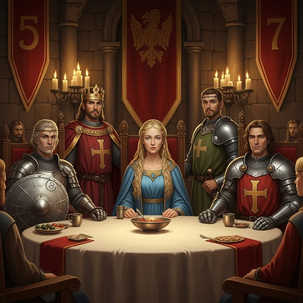 百家乐：圆桌骑士的博弈